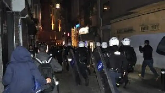 Taksim'de polis müdahalesi