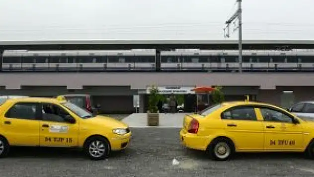 Esenler Otogarı'nda taksici eylemi