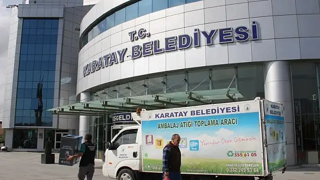 Karatay geri dönüşümün merkezi oldu