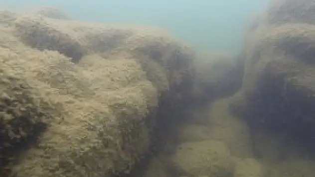 Bin 600 yıllık bazilikaya ilk dalış