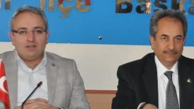 AK Parti Akşehir 'de basın mensuplarıyla bir araya geldi