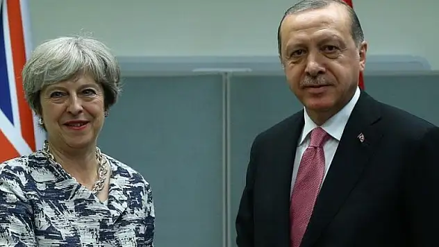Cumhurbaşkanı Erdoğan, May ile Suriye'yi görüştü