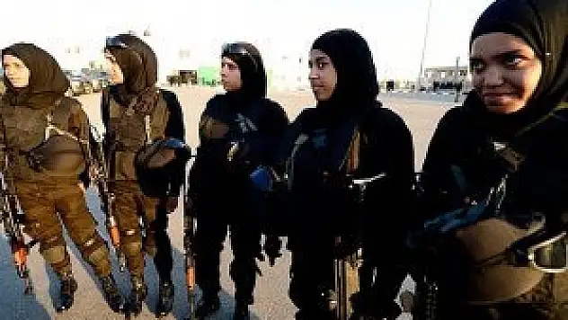 Filistin'in gururu kadın komandolar