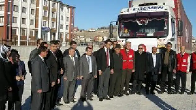 Çeltik Suriye'ye yardım