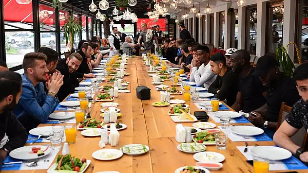 Konyaspor, kahvaltıda buluştu