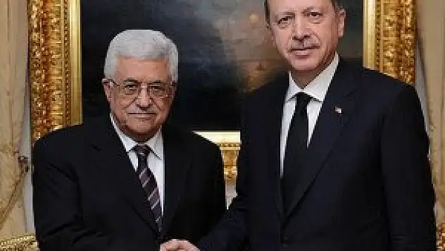 Erdoğan ile Abbas Filistin'i görüştü