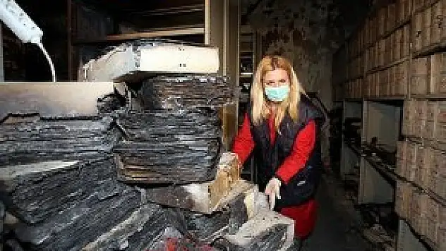 Bosna'da Osmanlı fermanları yangından etkilenmedi