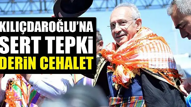 Kılıçdaroğlu'na sert tepki! Derin cehalet