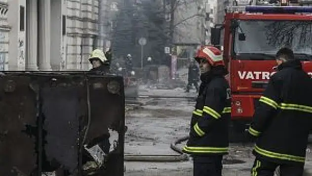 Saraybosna Kantonu hükümet binasında yangın