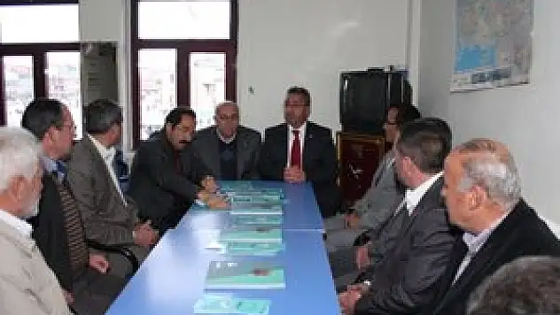 Başkan Hançerli'den Muhtarlar Derneği'ne ziyaret