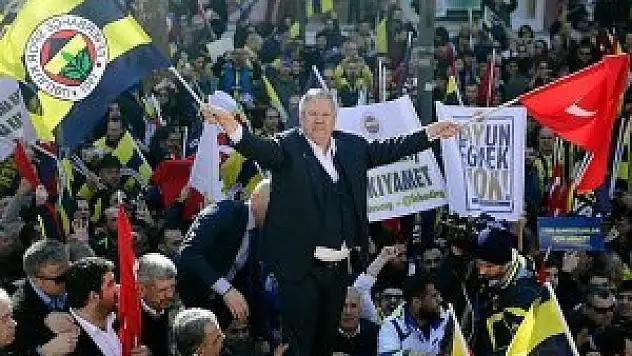 Fenerbahçelilerin yürüyüşü başladı