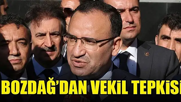 Bozdağ'dan CHP'ye sert tepki