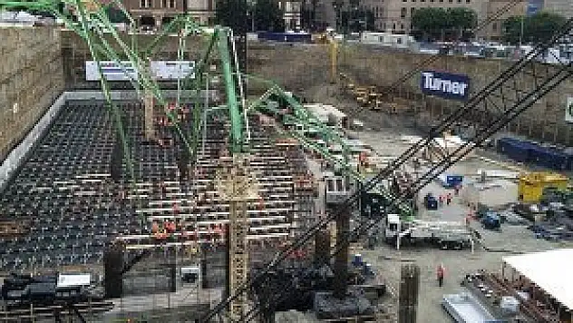 ABD'de dünya rekoru kıran temel atma töreni