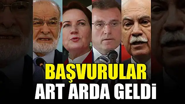 Başvurular art arda geldi