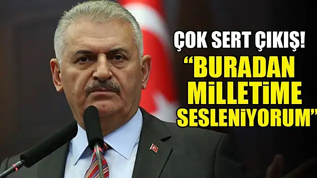 Çok sert çıkış: Buradan milletime sesleniyorum...