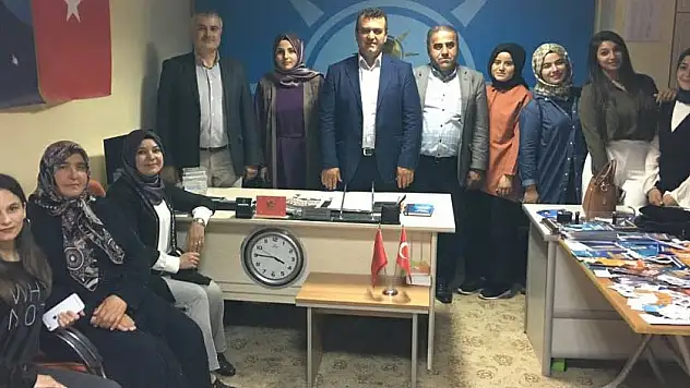AK Parti Bozkır İlçe Teşkilatı gece gündüz çalışıyor