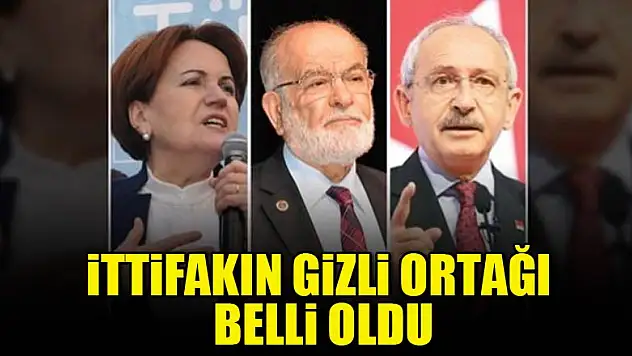 İttifakın gizli ortağı belli oldu!