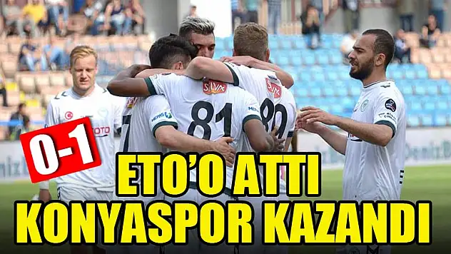 Karabükspor: 0 - Konyaspor: 1 MAÇ SONUCU