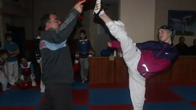 Beyşehirli milli tekvandocunun hedefi dünya şampiyonluğu