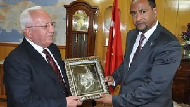 Cibuti Din İşleri, Kültür ve Evkaf Bakanı Aden, Konya'da