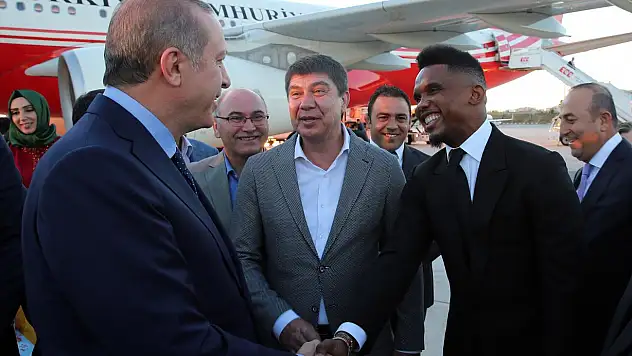 Eto'o Erdoğan'a hayran!