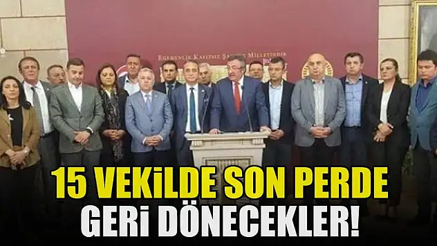 15 vekil tiyatrosunda son perde