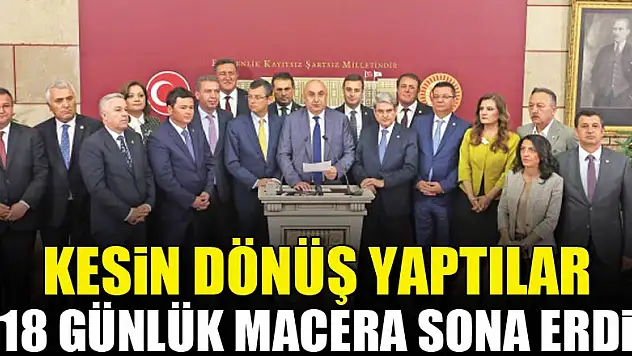 Kiralık vekiller döndü