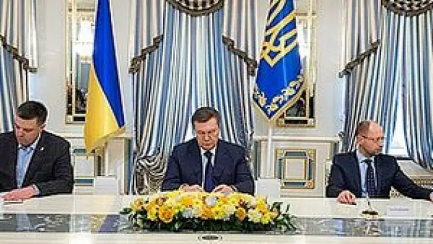 Ukrayna'da anlaşma imzalandı