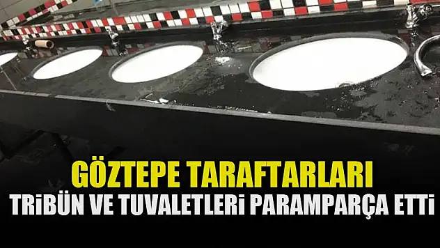 Göztepe taraftarı kırılmadık yer bırakmadı!