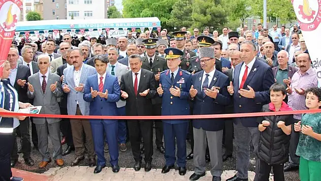 Seydişehir'de 'Şehitlik Parkı ve Lokali' törenle açıldı