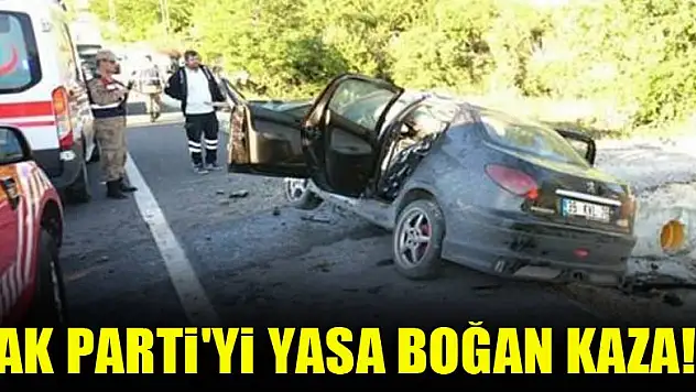 AK Parti'yi yasa boğan kaza!