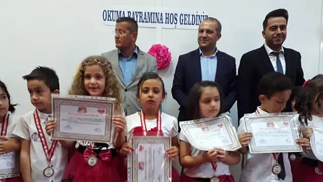 Bozkır'da mini mini birler için okuma bayramı yapıldı