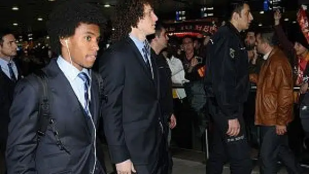 Chelsea İstanbul'a geldi