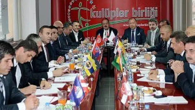 Kulüpler Birlği 'kanun taslağını' görüşecek