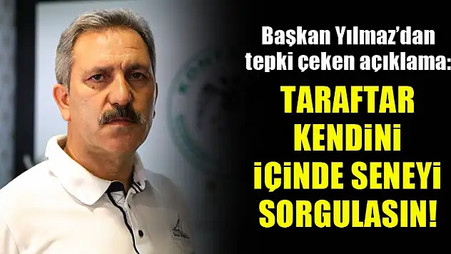 Konyaspor Başkanı Fatih Yılmaz taraftarı çıldırttı!