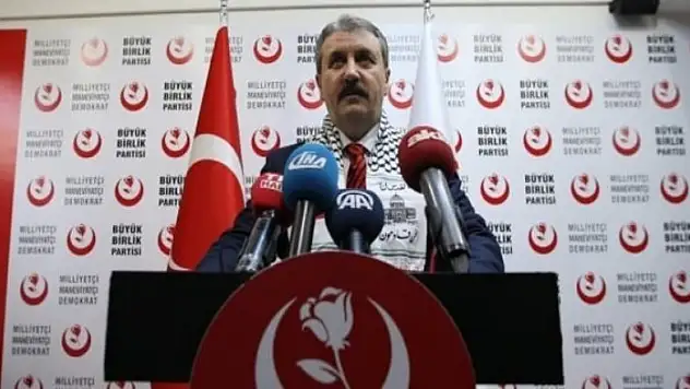 Erdoğan'la görüşen Destici'den açıklama!