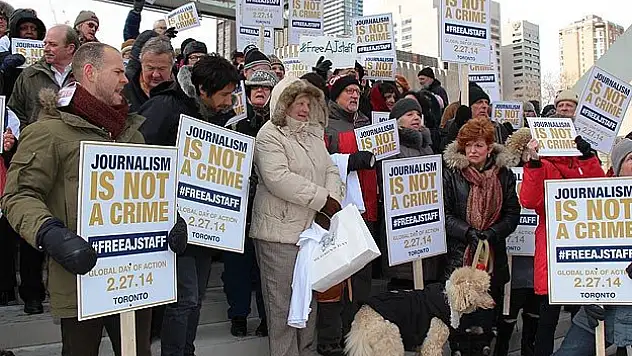 Kanadalı gazetecilerden Mısır'a protesto
