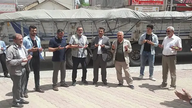 Sarayönü İhh'dan Suriye'ye bir tır yardım