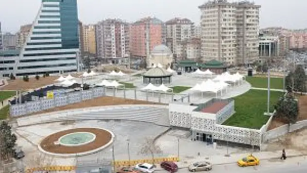 Necmettin Erbakan Parkı Yeni Cazibe Merkezi Oluyor