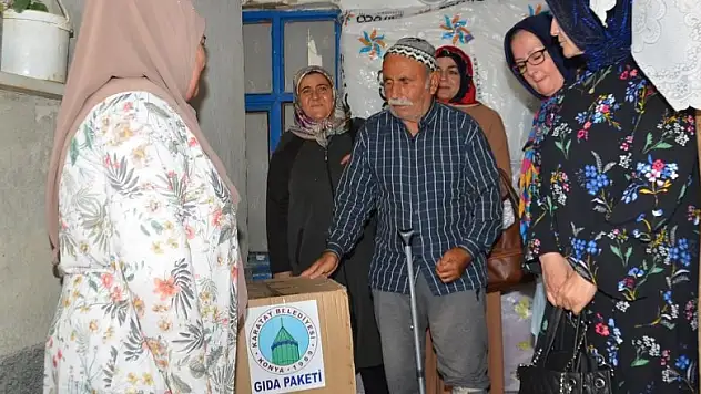 Karatay Belediyesi ramazanda da vatandaşların yanında