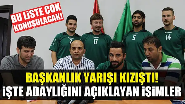 Konyaspor'da başkanlık yarışı kızıştı! İşte adaylar