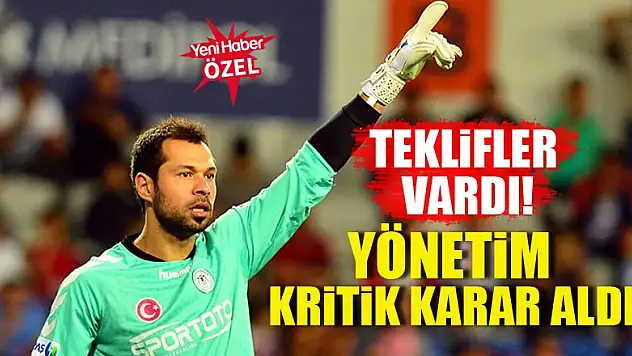 Konyaspor'dan Serkan Kırıntılı kararı! Gidecek mi?