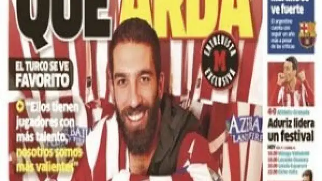 Real yetenekli Atletico cesur