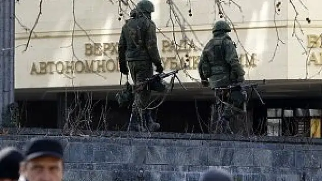 Rus askerleri Akmescit'te