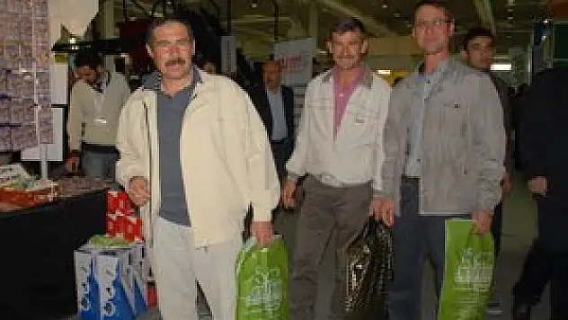 Tuzlukçulu çiftçiler, Konya Tohum ve Hayvancılık Fuarı'nı gezdi