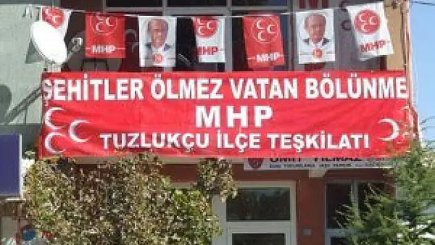 MHP Tuzlukçu İlçe Başkanı İhsan Ekici, 'Çalışmalar devam ediyor'