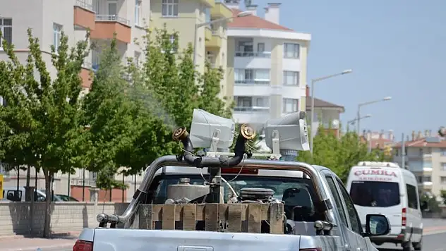 Karatay belediyesi ilaçlama ekipleri çalışmalara başladı