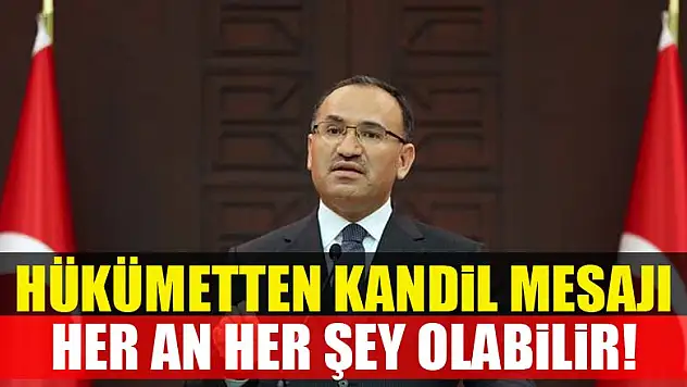 Bakanlar Kurulu sonrası Bozdağ'dan Kandil mesajı!