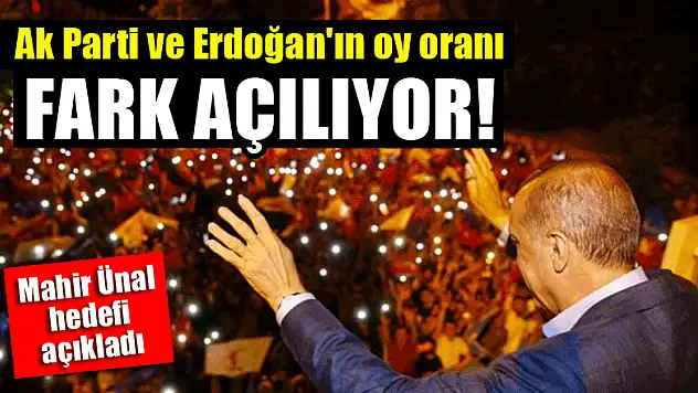 AK Parti ve Erdoğan'ın son oy oranı
