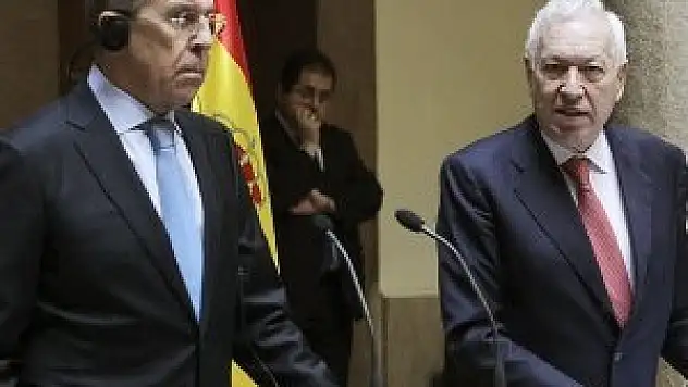 Lavrov ve Margallo Ukrayna'yı görüştü